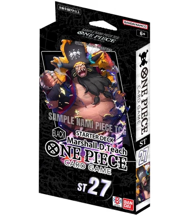 [Pre-venta] One Piece Starter Deck Marshall D. Teach ST27 (Inglés)