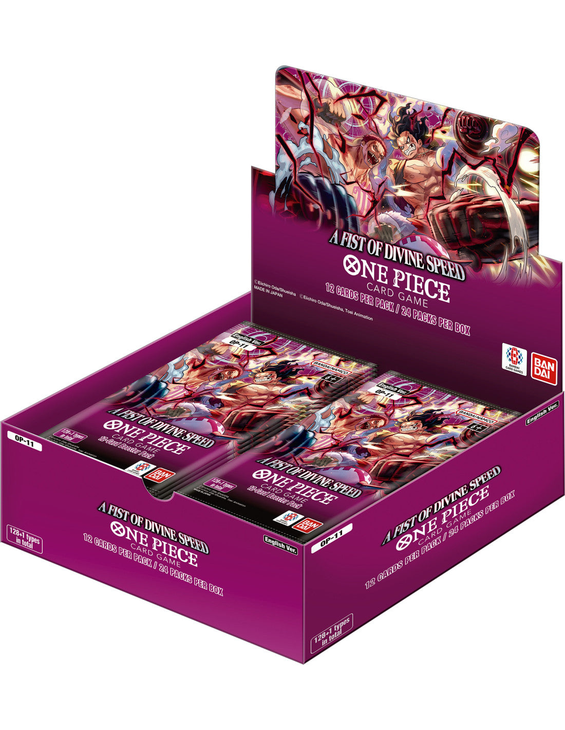 [Preventa] One Piece Card Game: A Fist of Divine Speed Booster Box [OP-11]