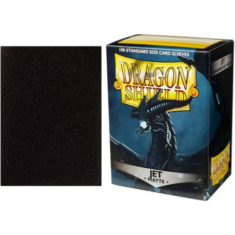 Dragon Shield: Protectores Jet Matte 100u