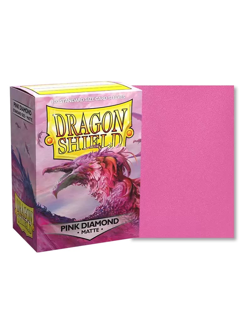 PROTECTOR DRAGON SHIELD STANDARD MATTE 100U. - PINK DIAMOND