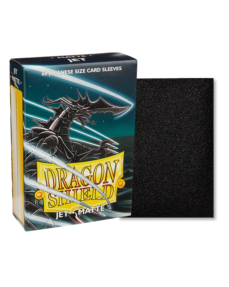 PROTECTOR DRAGON SHIELD JAPANESE MATTE 60U. - JET