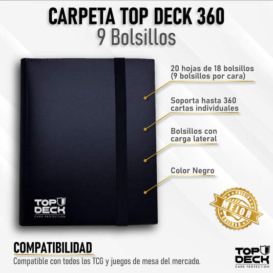 Carpeta Topdeck 9 Bolsillos