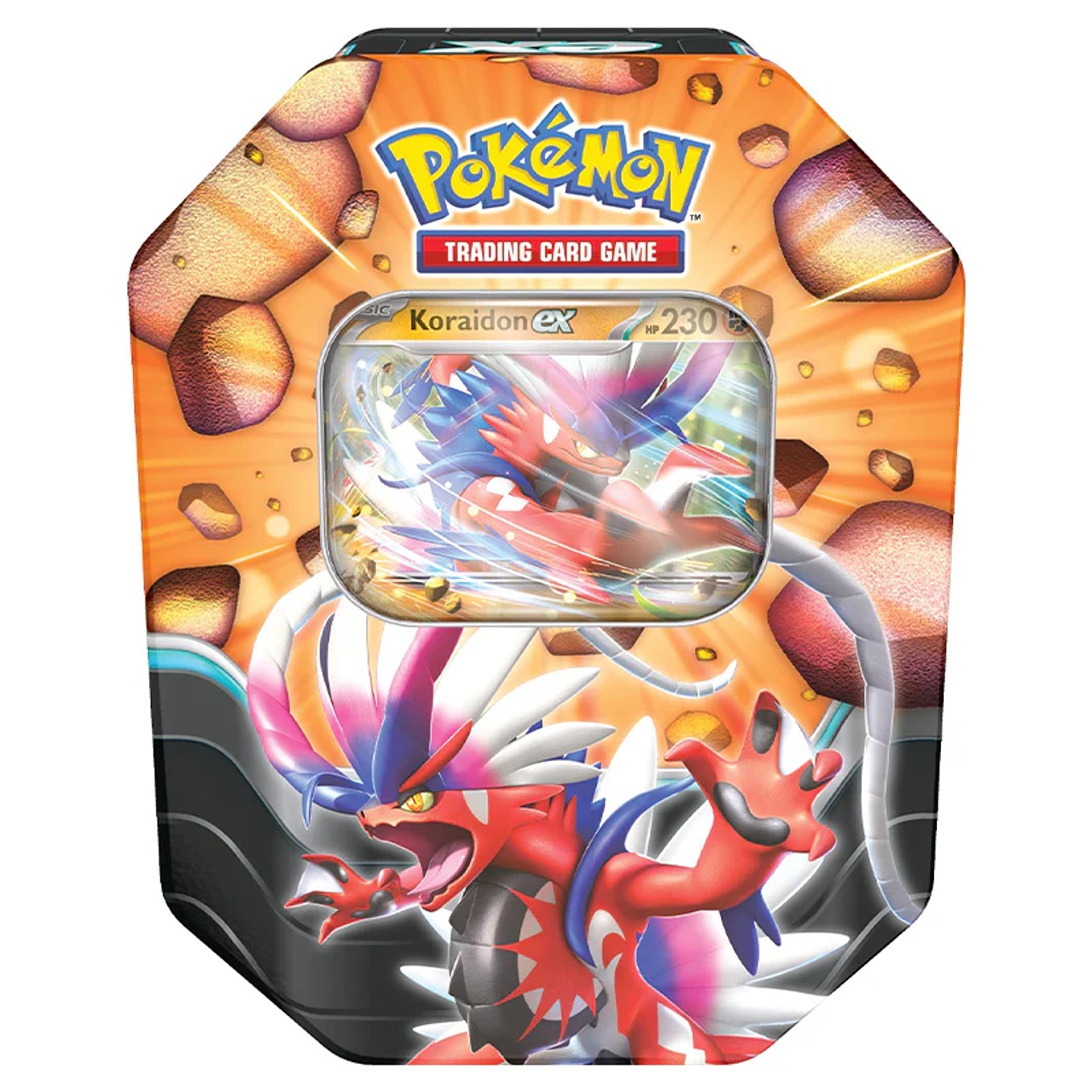 POKEMON TCG SLASHING LEGENDS TIN ESPAÑOL