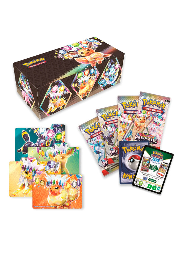 Pokémon TCG – Prismatic Evolutions surprise storage box (inglés)