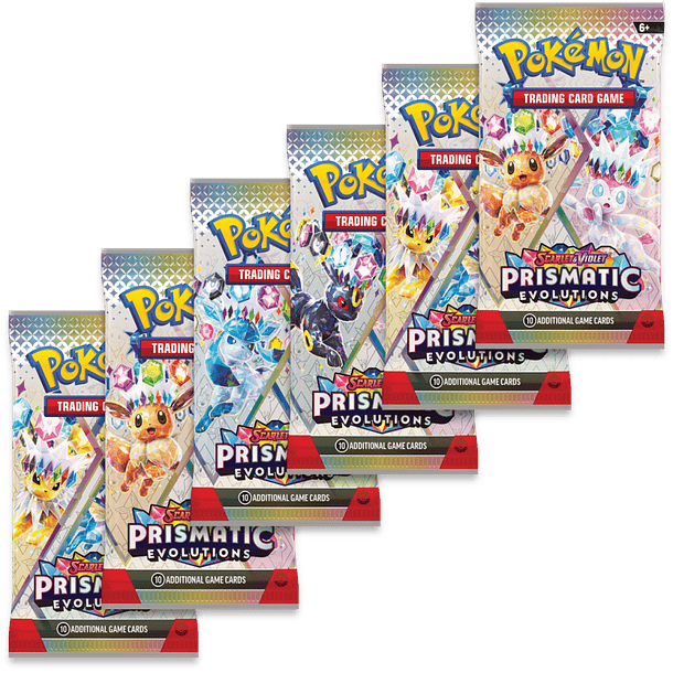 Pokémon TCG: Prismatic Evolutions Booster Bundle – inglés