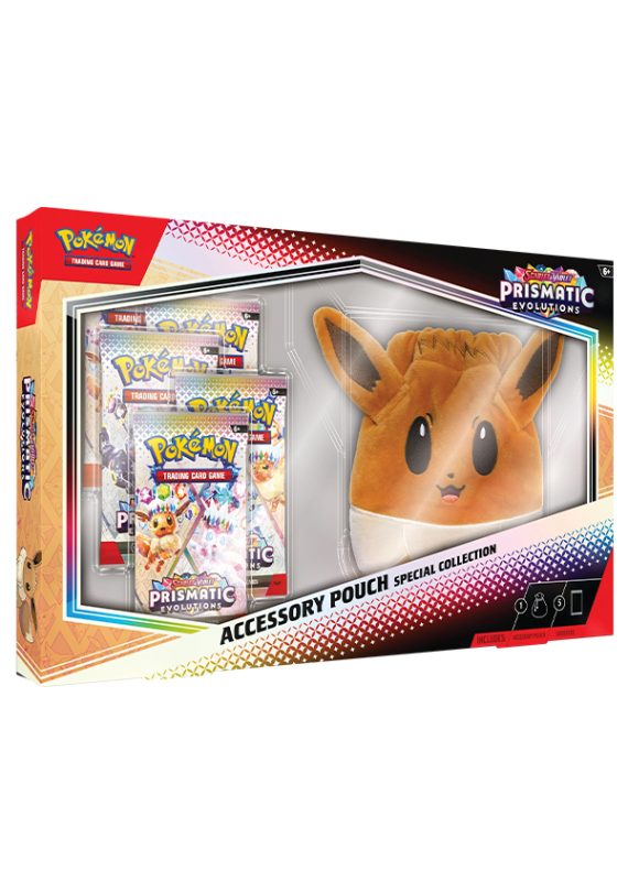 Pokémon TCG – Prismatic Evolutions accesory pouch [ESPAÑOL]