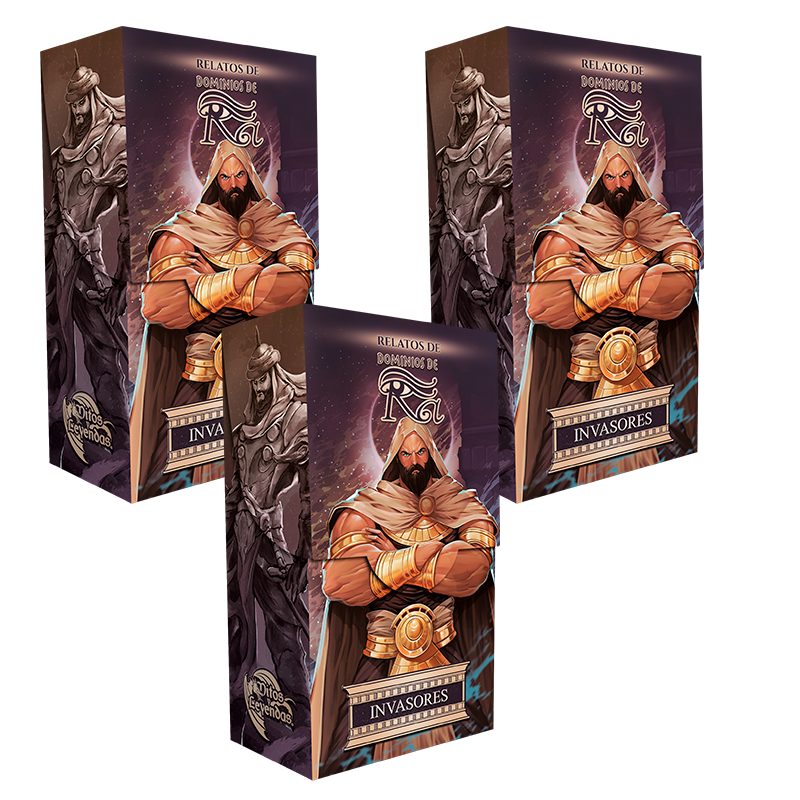 [PREVENTA] 3 Relatos de Dominios de Ra - Invasores