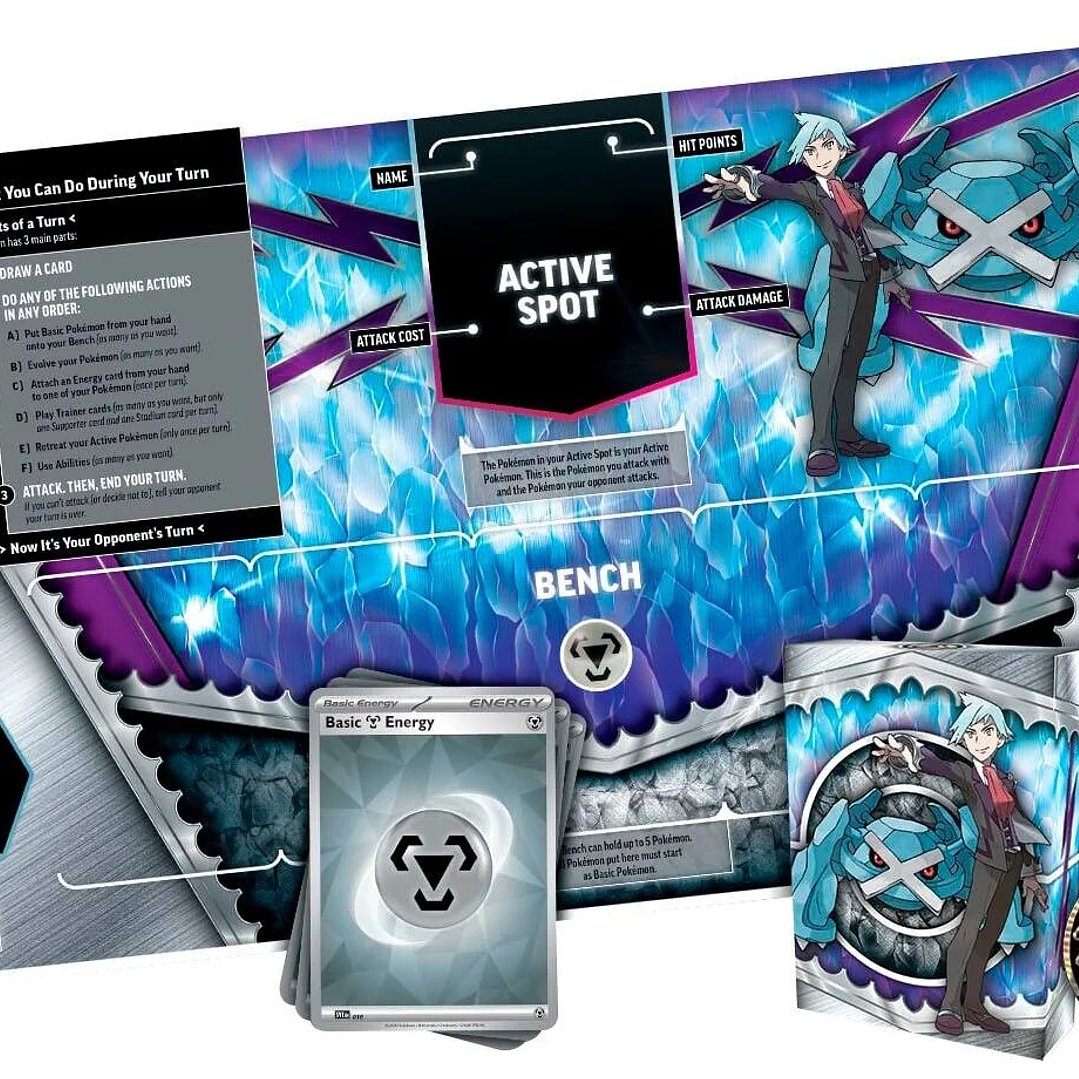POKEMON TCG RIVAL BATTLE DECK - STEVEN - [ESPAÑOL]