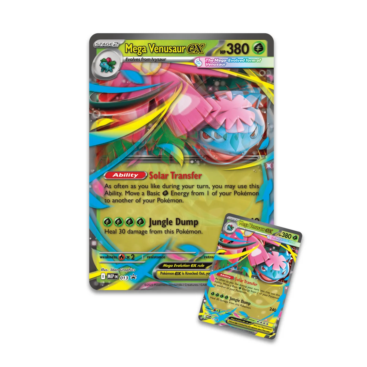 Pokémon TCG Mega Venusaur ex Premium Collection Ingles