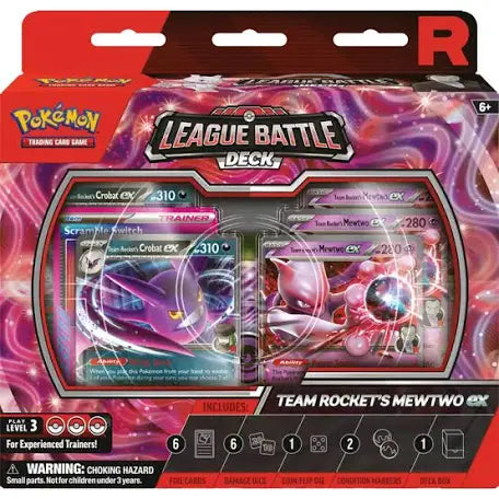 Team Rocket's - Mewtwo EX League Battle Deck (INGLÉS)