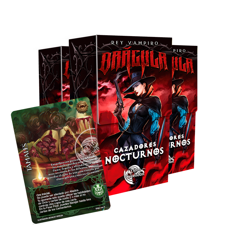 [PREVENTA] 3 Kit Batalla Drácula: Cazadores Nocturnos + Tamales