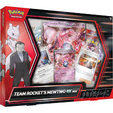 Pokemon TCG Team Rocket's Mewtwo ex Box - Inglés