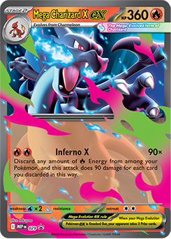 MEGA CHARIZARD Y TIN ENGLISH
