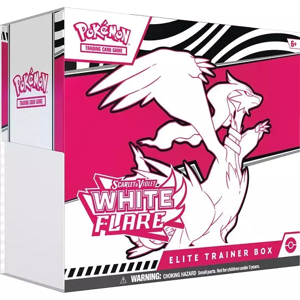 (INGLES) Pokémon TCG Scarlet & Violet - White Flare - Elite Trainer Box