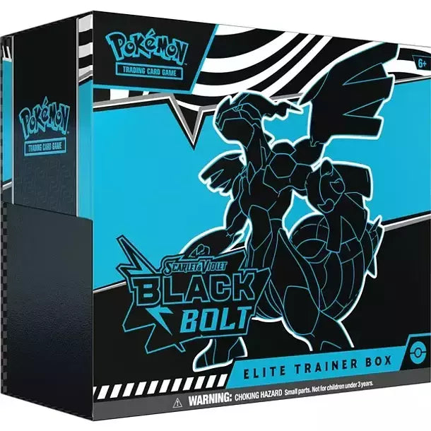 (INGLES) Pokémon TCG Scarlet & Violet - Black Bolt - Elite Trainer Box