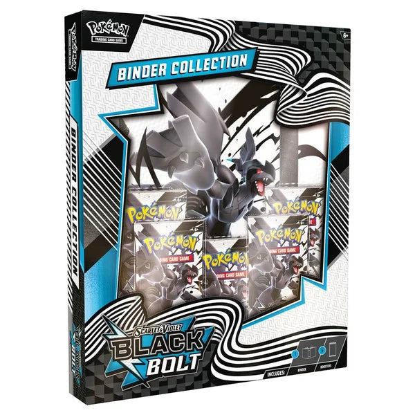 (INGLÉS) Pokemon Tcg Scarlet & Violet – Black Bolt – Binder Collection