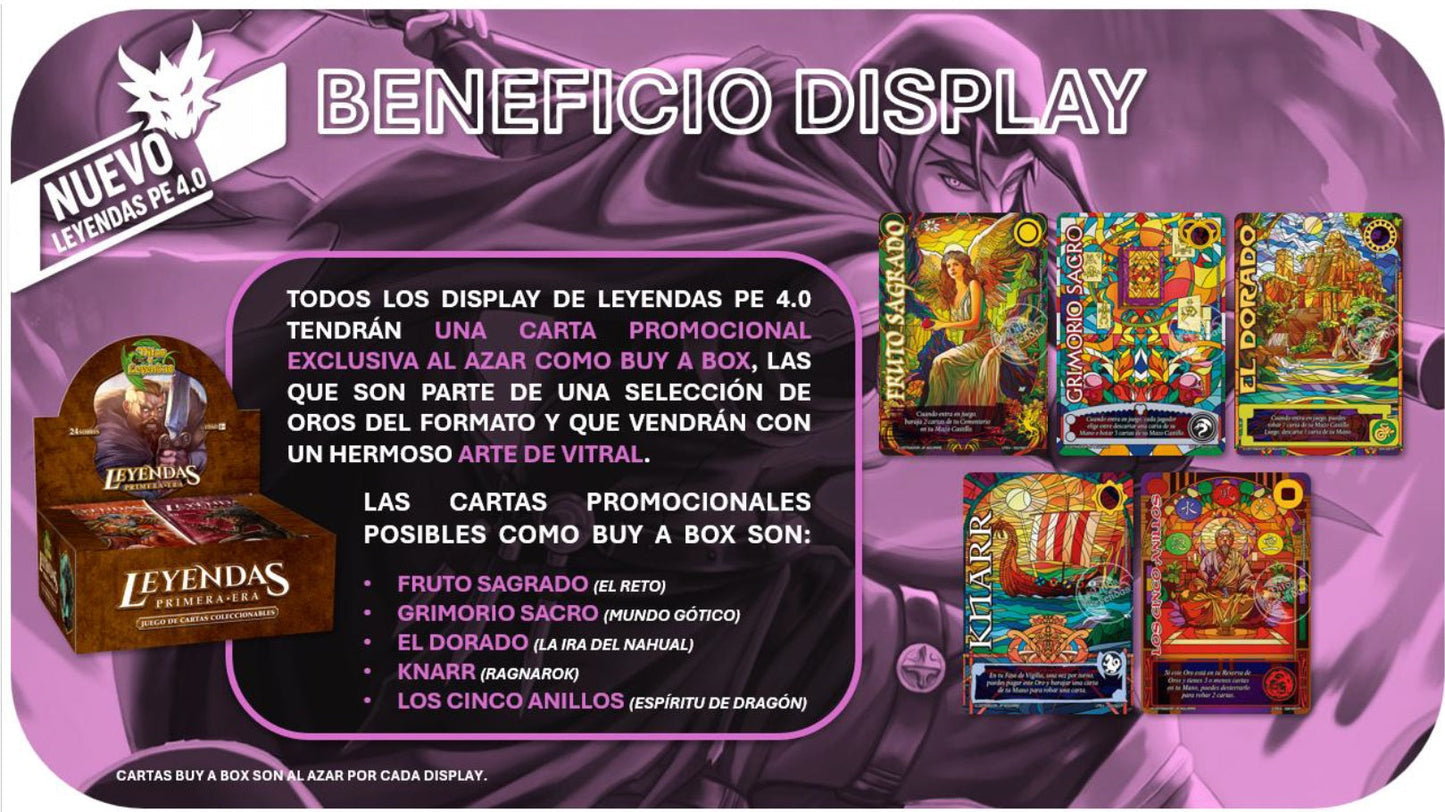 Display Leyendas Primera Era 4.0