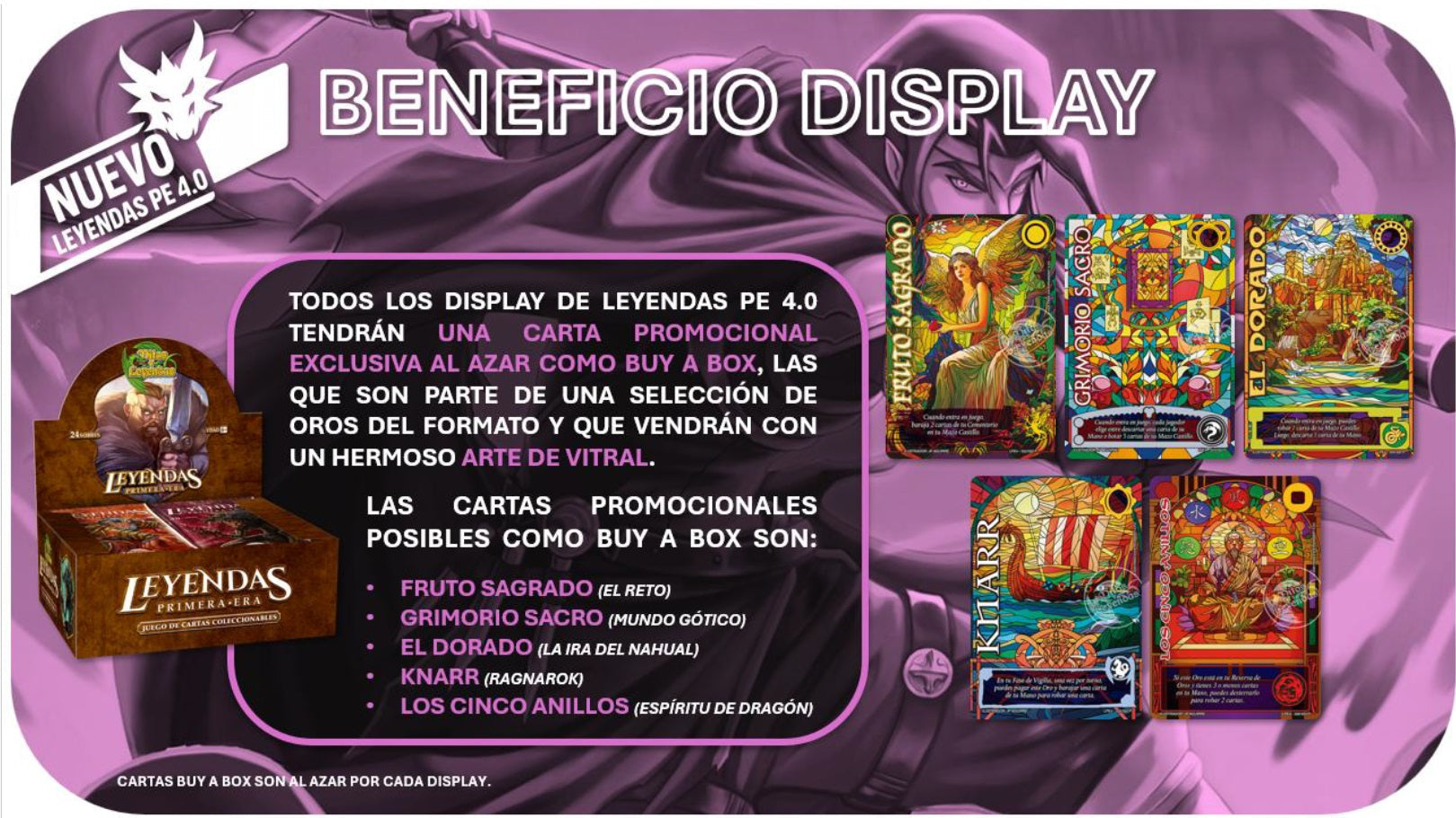 [PREVENTA] 3 Display Leyendas Primera Era 4.0 + Horóscopo Chino