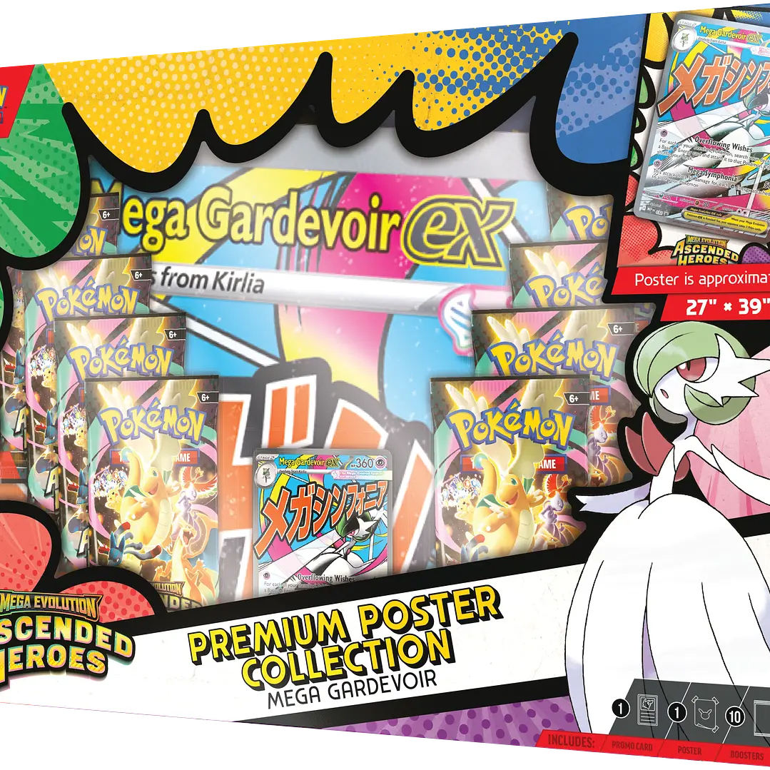 POKÉMON: ASCENDED HEROES - PREMIUM POSTER COLLECTION