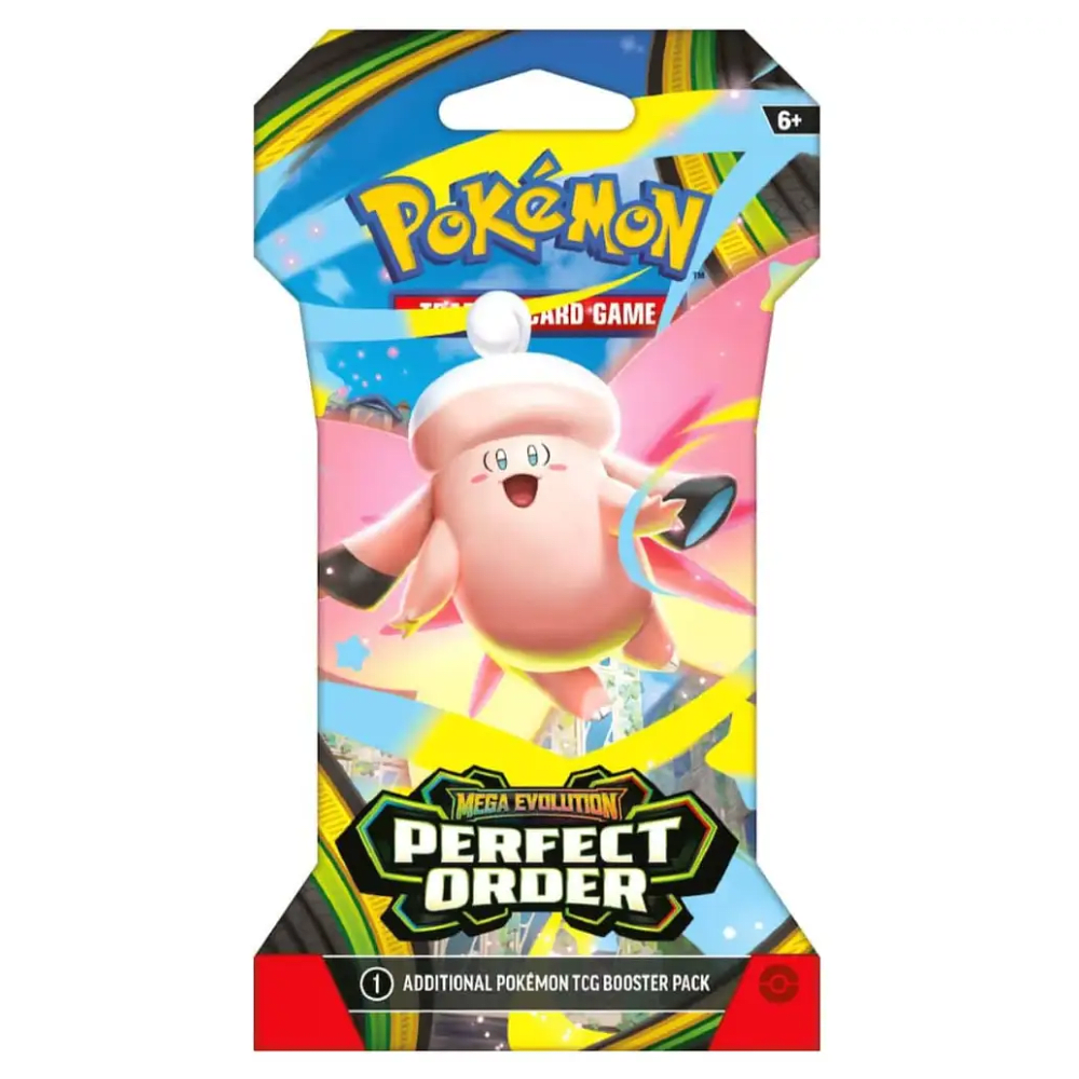 Mega Evolution Perfect Order -Sleeved Booster - Inglés