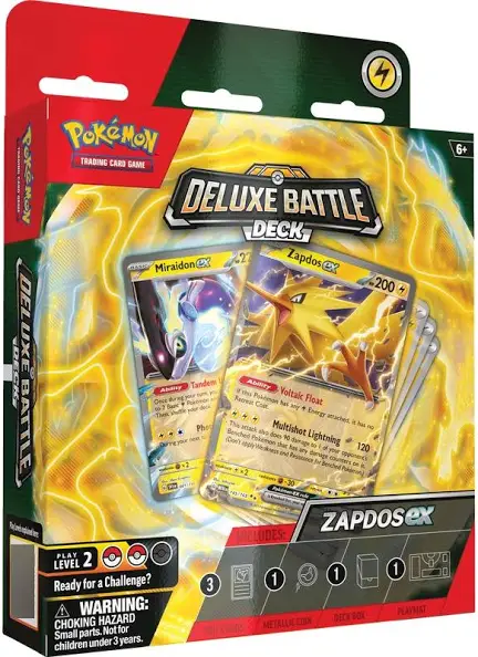 Deluxe Battle Deck: Zapdos ex