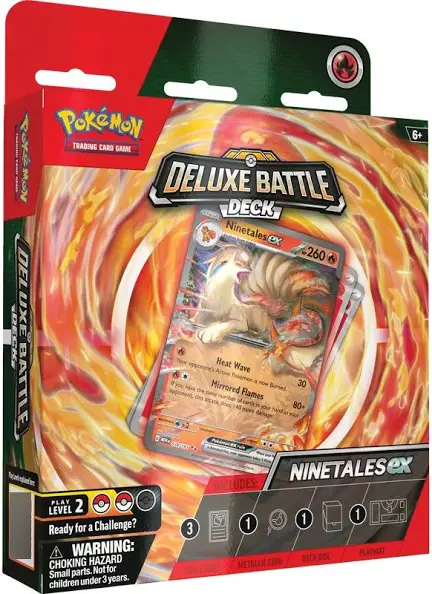 POKEMON TCG - NINETALES EX/ZAPDOS EX DELUXE BATTLE DECK ENGLISH