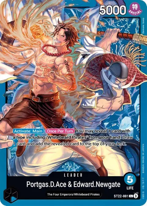 (PREVENTA) ONE PIECE STARTER DECK ACE & NEWGATE (ST22)