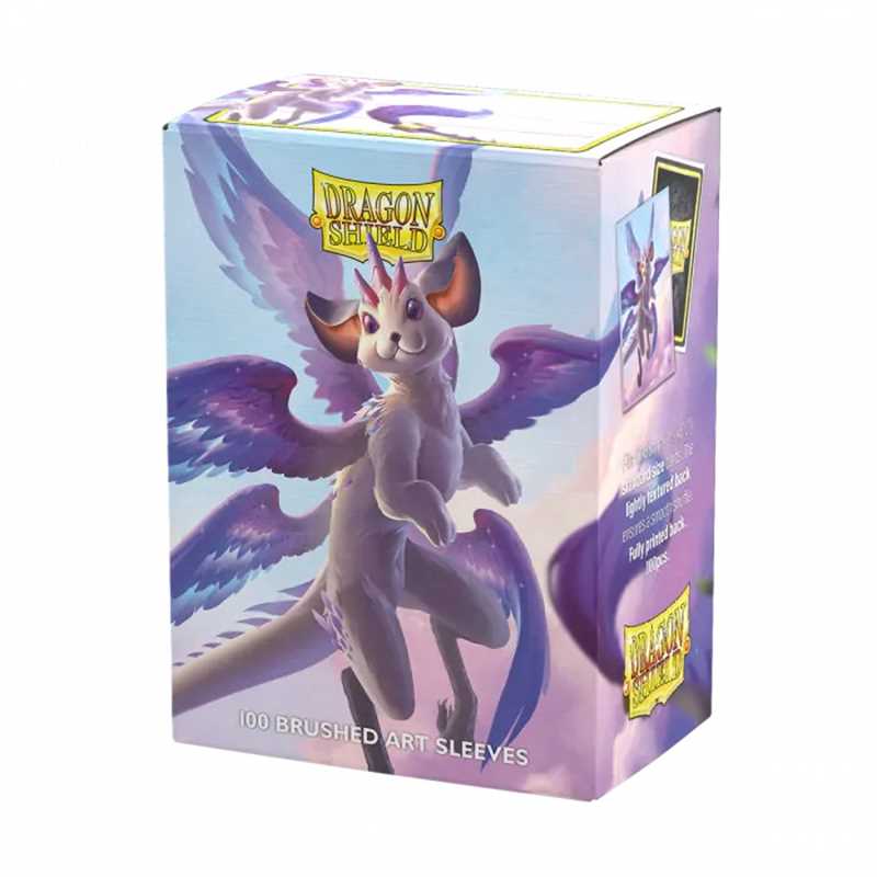DRAGON SHIELD STANDARD SIZE BRUSHED ART SLEEVES - THE WHISKERWING (100 SLEEVES)