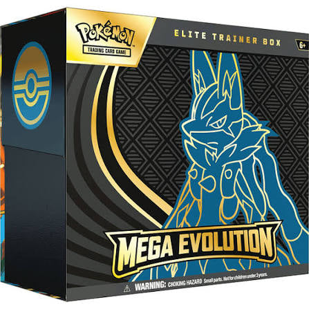 Pokemon TCG - Mega Evolution - Elite Trainer Box Lucario - Inglés