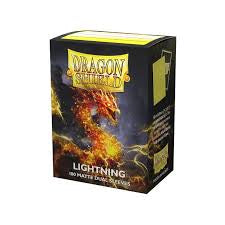 DRAGON SHIELD SLEEVES - 100 STANDARD - DUAL LIGHTNING MATTE