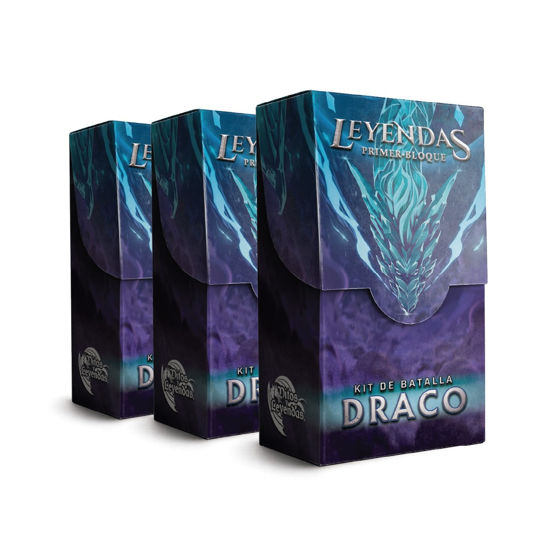 [PREVENTA] 3 Kit Batalla - Draco - Leyendas Primer Bloque 4.0