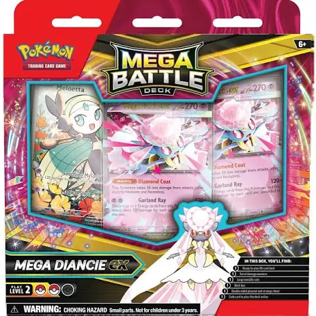 PREVENTA] POKÉMON: MEGA BATTLE DECKS (MEGA GENGAR / MEGA DIANCIE)