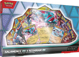 [PREVENTA] Pokemon TCG: Salamence Ex & Reshiram Ex Premium Collection