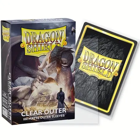 CUBRE PROTECTOR DRAGON SHIELD OUTER SLEEVES MATTE 100U. - STANDARD