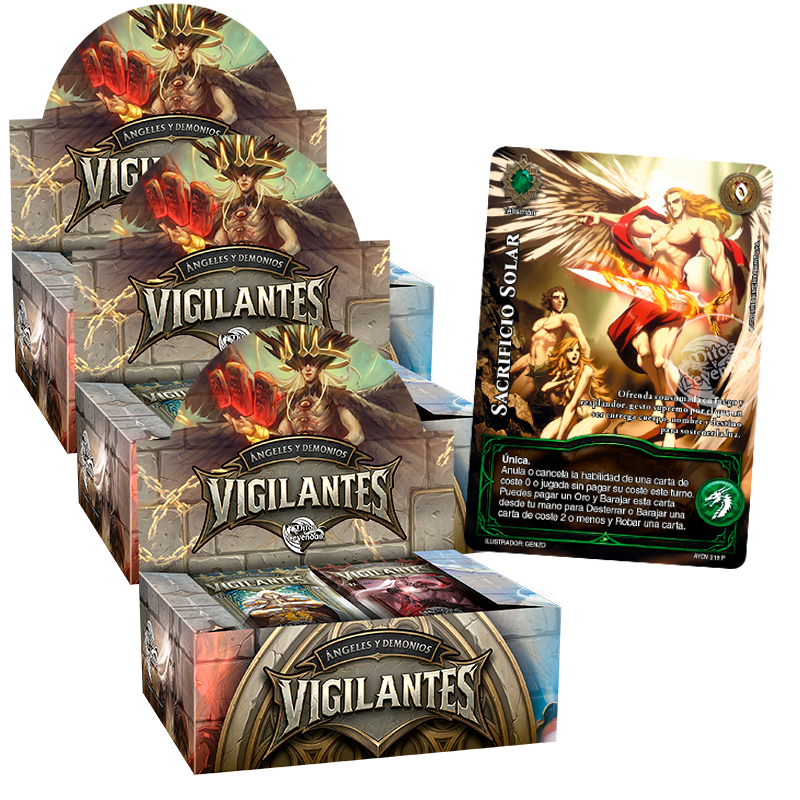 [PREVENTA] 3 Display Angeles y Demonios: Vigilantes + 3 Buy a Box