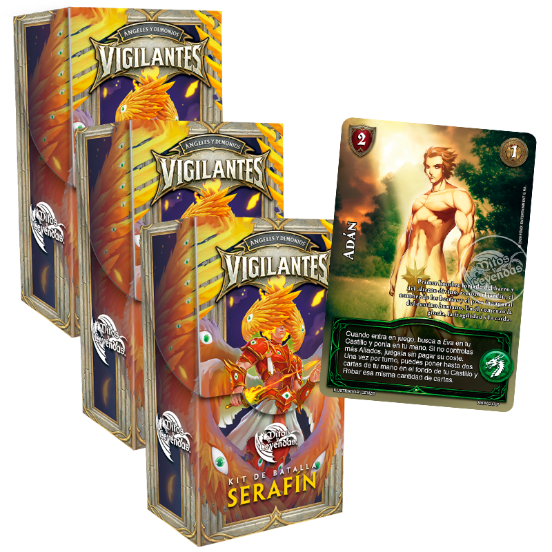 [PREVENTA] 3 Kit Batalla Vigilantes: Serafín + Adán