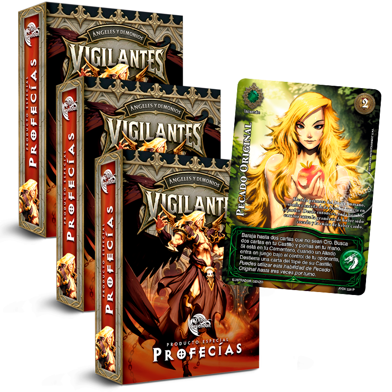 [PREVENTA] 3 Producto Especial: Profecías + Pecado Original