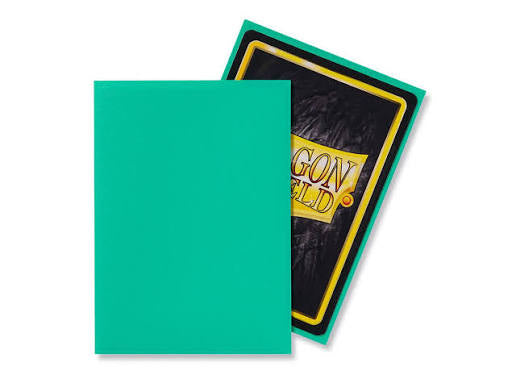 Dragon Shield 100 Standard Size Card Sleeves - Matte Mint