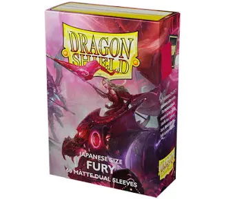Dragon Shield Sleeves:
Japanese DUAL- Matte Fury 'Alaria,
Commonwealth Champion' (60 ct.)