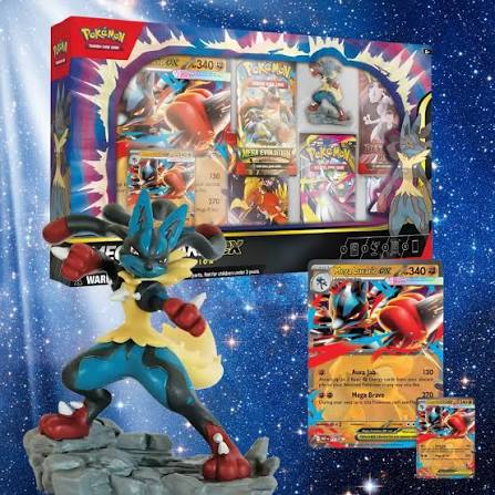 Pokemon TCG: Figure Collection Case (6 Boxes)
Mega Lucario ex