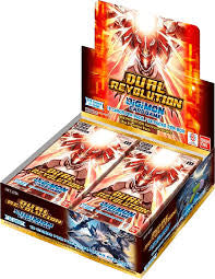JUEGO DE CARTAS DIGIMON - CAJA DE REFUERZO DUAL REVOLUTION [BT-25]