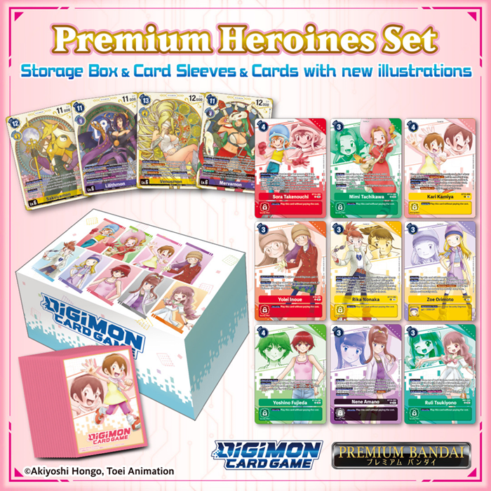 Digimon Card Game: PB18 - Premium Heroine Set