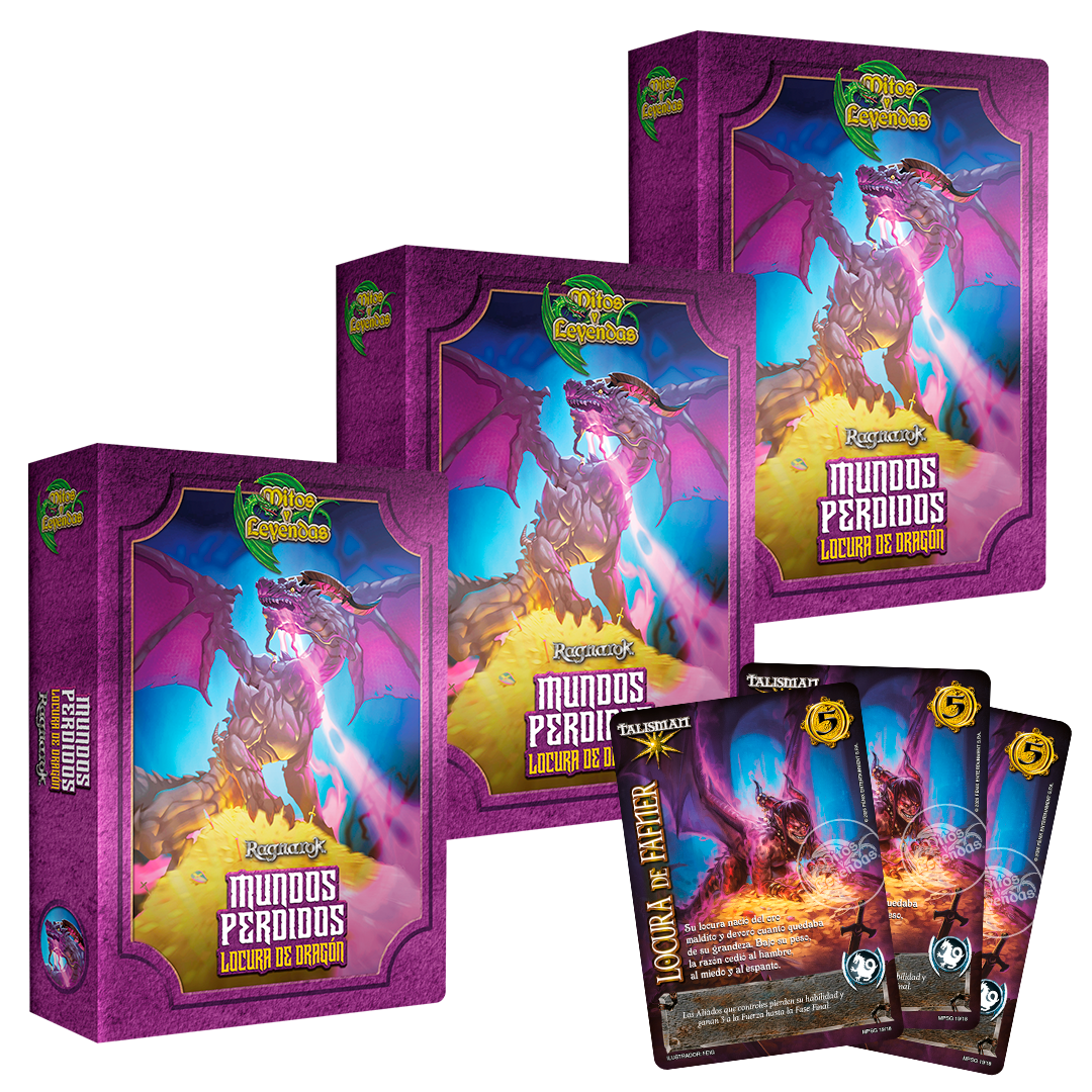 PREVENTA 3 Mundos Perdidos Primera Era 2026 - Locura de Dragón + 3 buy a box