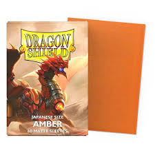Protectores Dragon Shield Japanese – Amber (60 Ct)
