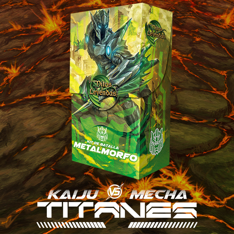 [PREVENTA] Kit Batalla Kaiju vs Mecha: Titanes - Metalmorfo