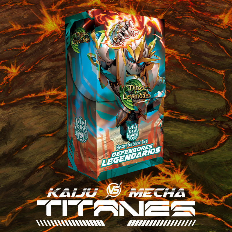 [PREVENTA] Mystery Box Kaiju vs Mecha: Titanes - Defensores Legendarios
