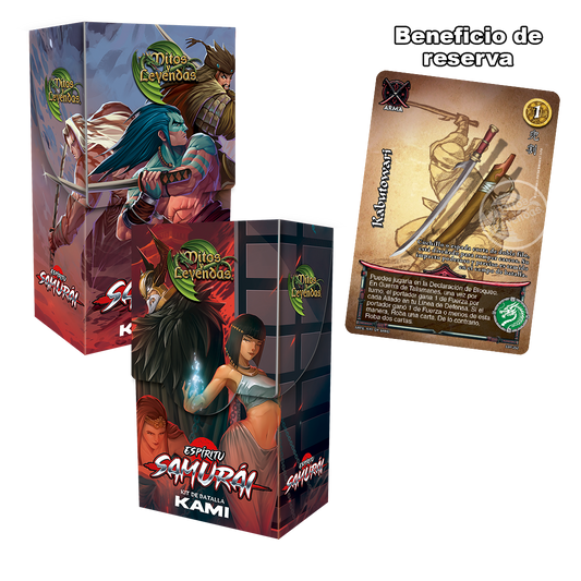 Pack 2 Kit De Batalla: Katana Y Kami – Espiritu Samurai Myl