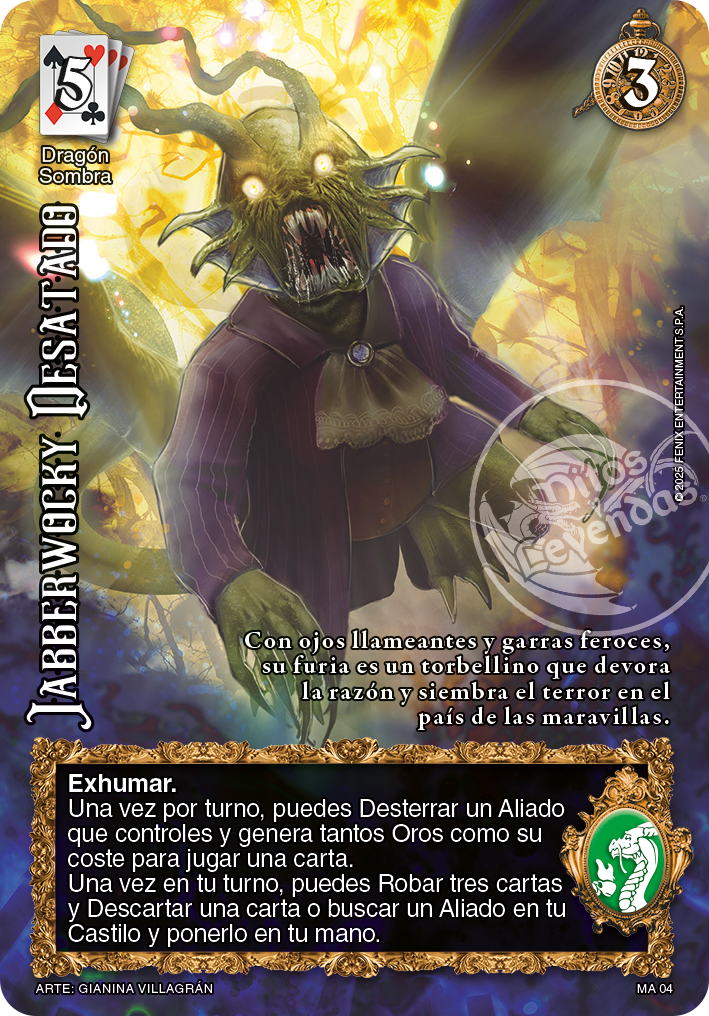Jabberwocky desatado (Onyria)