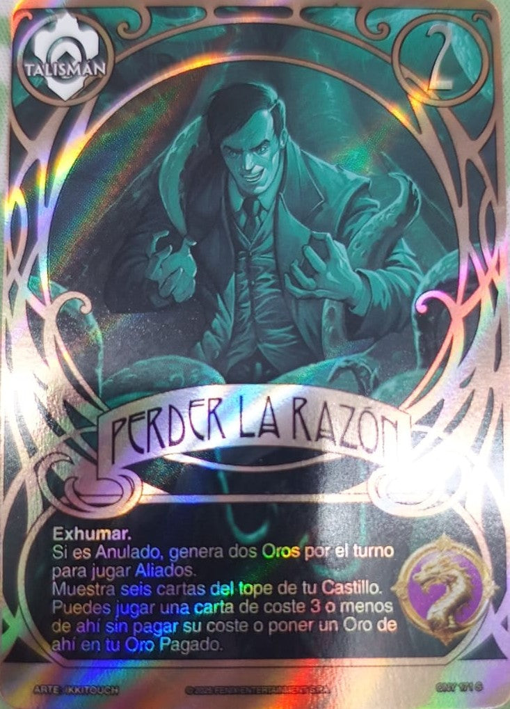 Perder la razón Secreta (Onyria)