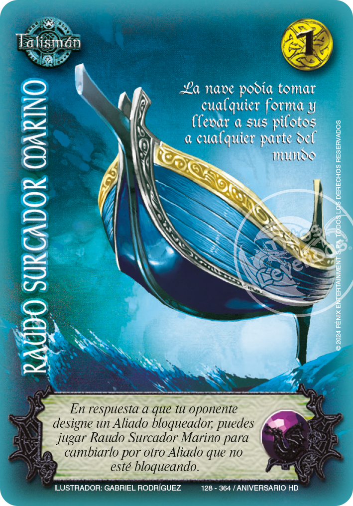 Raudo surcador marino Rework